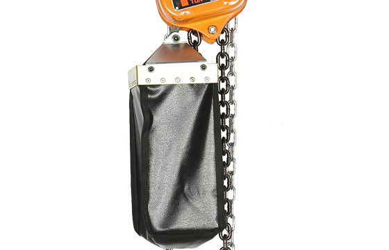 Chain box for load chain (optional)