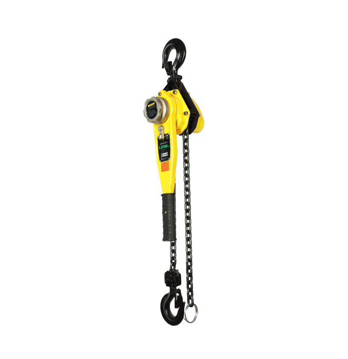 DAESAN NDM lever hoist is one of the most reliable and durable ratchet lever hoists in the industry. Its light weight and portable design, easy free-chaining feature and 360°rotating handle make it one of the most versatile hoists on the market today.